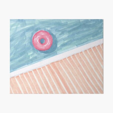 Alone #redbubble #decor #buyart Art Board Print