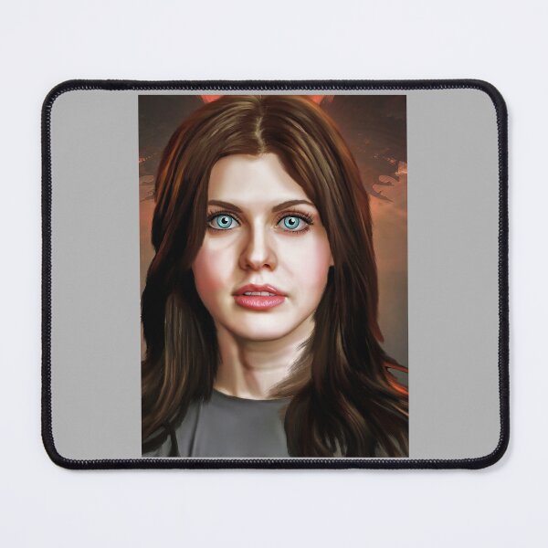 Item preview, Impressive Mesmerizing Blue Eyes Alexandra Daddario Premium Scoop Retro designed and sold by AllenJarmon.