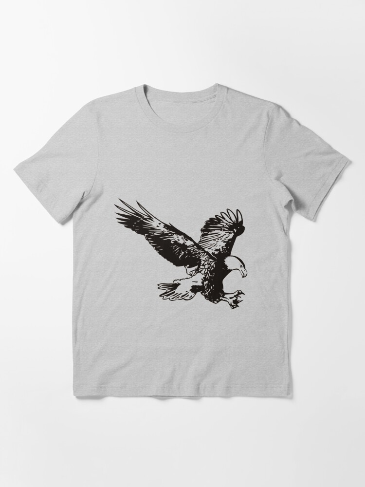 Liberty Graphics Bald Eagles Adult Natural T-Shirt XXL