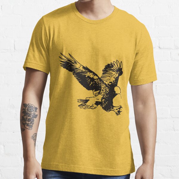 Liberty Graphics Bald Eagles Adult Natural T-Shirt XXL