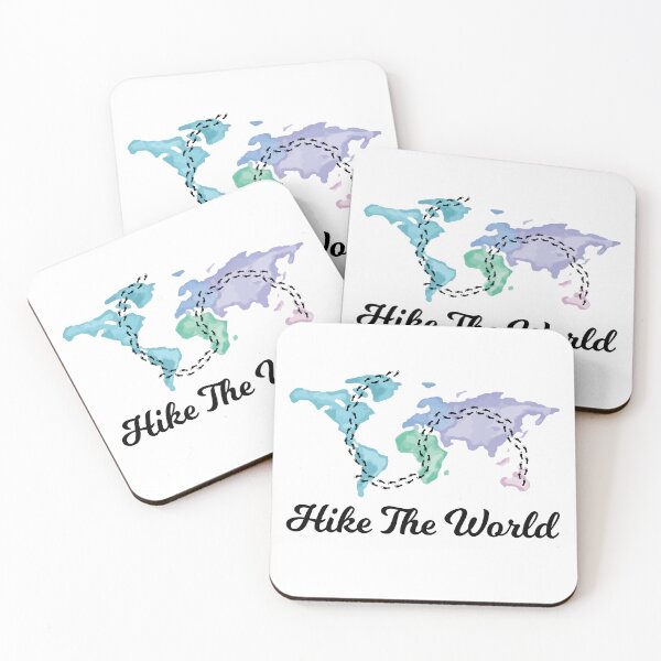Item preview, Hike The World - Hiking Around The World designed and sold by Shirtey.