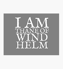 Thane of Windhelm Photographic Print