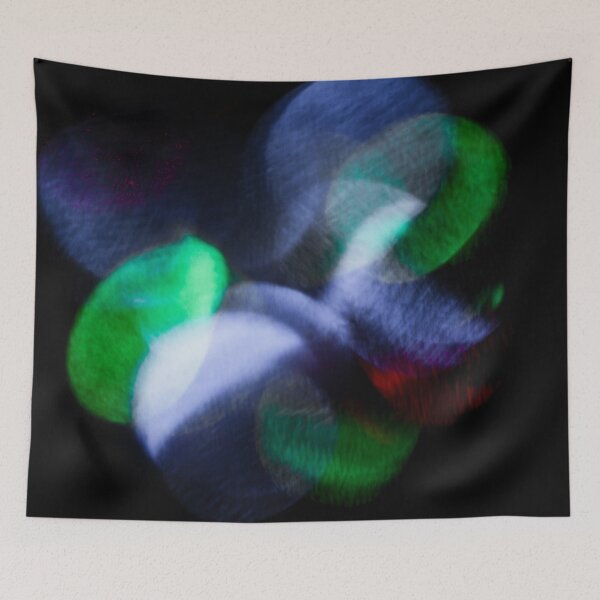 Item preview, Abstract Blue & Green Lights designed and sold by Stephanie Rogers.