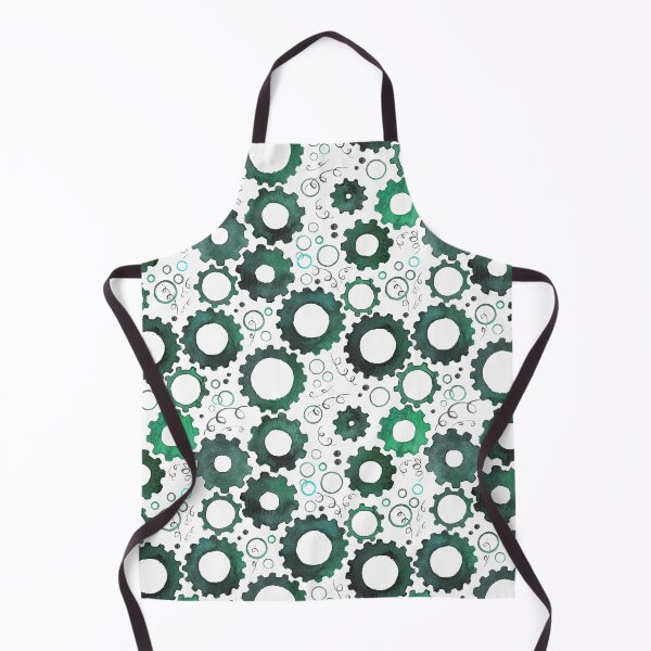 Item preview, Gears and Springs Mint Teal designed and sold by Peculiaris.