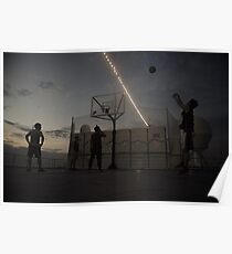 Great Game of Basketball Poster