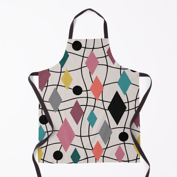 Item preview, Colorful Mid Century Modern Geometric Abstract 522 designed and sold by tonymagnerart.
