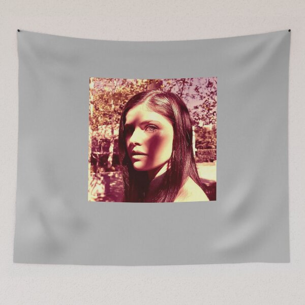 Item preview, Impressive Mesmerizing Blue Eyes Alexandra Daddario Red Look Graphic For Fans designed and sold by AllenJarmon.