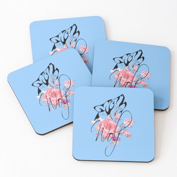 Item preview,  Be Strong As A Wolf Flower designed and sold by fatydesignspace.