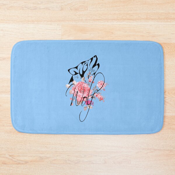 Item preview,  Be Strong As A Wolf Flower designed and sold by fatydesignspace.