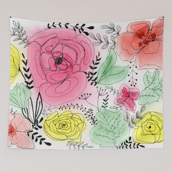 Item preview, Floral pattern designed and sold by Sonderblume.