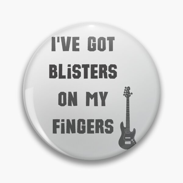 Item preview, I´ve Got Blisters On My Fingers. Guitar Player designed and sold by Rebel-Design.