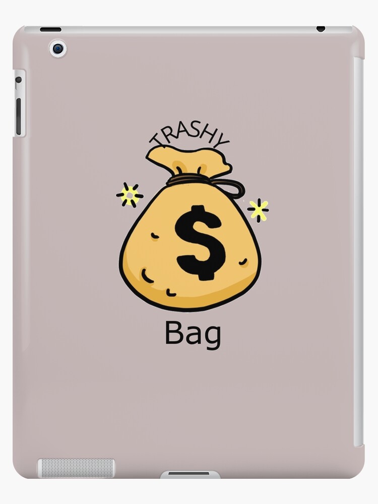 Funny Trashy bag Money sign Bag 700 garbage Bag Balenciaga Trend | iPad  Case & Skin