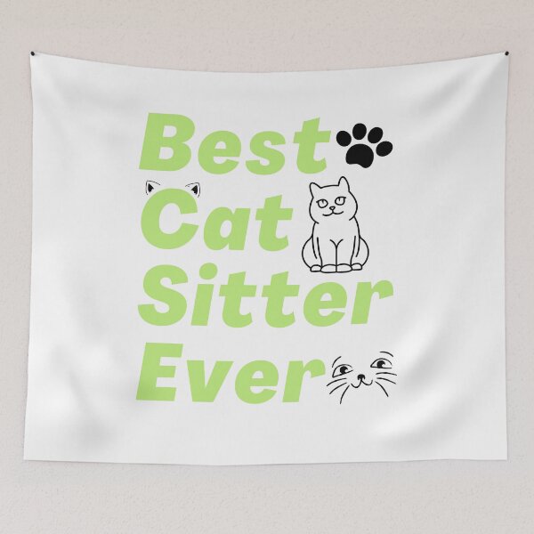 Item preview, Best Cat Sitter Ever designed and sold by InsaneCorner.