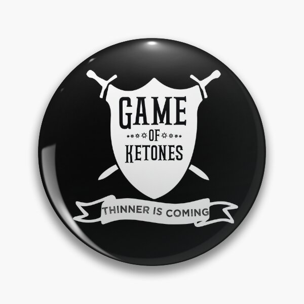 Item preview, Game Of Ketones Thinner Is Coming, Keto Diet Ketosis tee,  gifts funny quote  designed and sold by pirosio.