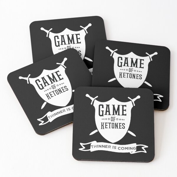 Item preview, Game Of Ketones Thinner Is Coming, camiseta Keto Diet Ketosis, cita divertida de regalos designed and sold by pirosio.