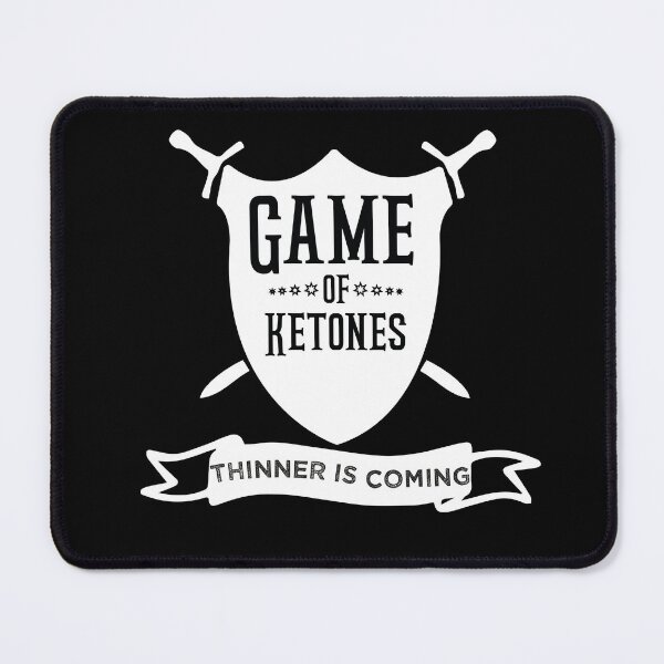 Item preview, Game Of Ketones Thinner Is Coming, Keto Diet Ketosis tee,  gifts funny quote  designed and sold by pirosio.