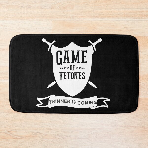 Item preview, Game Of Ketones Thinner Is Coming, Keto Diet Ketosis tee,  gifts funny quote  designed and sold by pirosio.