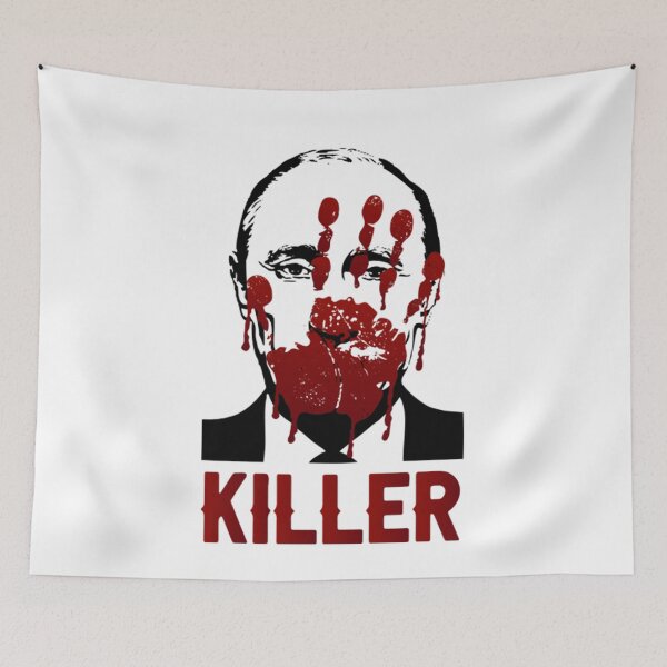 Item preview, Putin Killer Stop Putin Stop War 2022 designed and sold by Solvers199Shio.