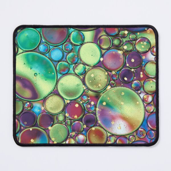 Item preview, Metallic effect random circle pattern using iridescent muted tones designed and sold by ditzy-designs.