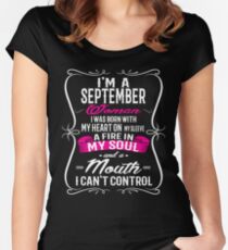 SEPTEMBER WOMAN Women's Fitted Scoop T-Shirt