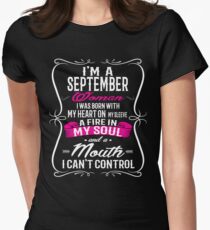 SEPTEMBER WOMAN Women's Fitted T-Shirt