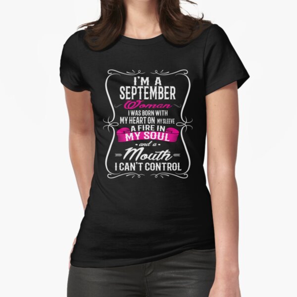 SEPTEMBER WOMAN Fitted T-Shirt