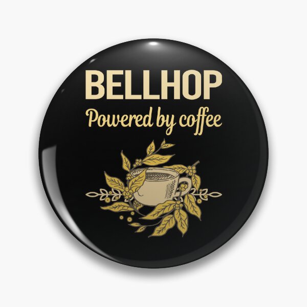 Item preview, Powered By Coffee Bellhop designed and sold by cossinulsesj.
