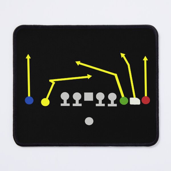 Item preview, NCAA Football - Four Verticals (Empty) designed and sold by frankyou.