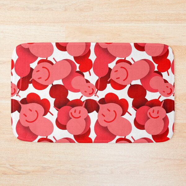 Item preview, Red leaf pattern white background  designed and sold by nickardi.