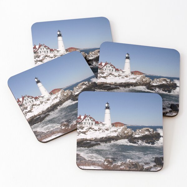 Item preview, Winter Portland Head Light  designed and sold by MAINE IMAGESDEZIGNS.