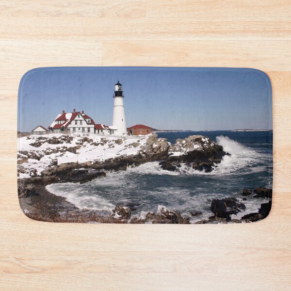 Item preview, Winter Portland Head Light  designed and sold by MAINE IMAGESDEZIGNS.