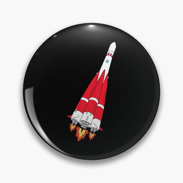 Item preview, Rocket With Thrust - Hand Painted designed and sold by Shirtey.