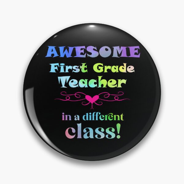 Item preview, AWESOME First Grade Teacher in a different class! designed and sold by captainpeter.