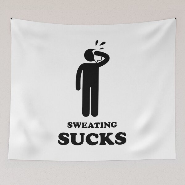Item preview, SWEATING SUCKS  designed and sold by adri-7m.