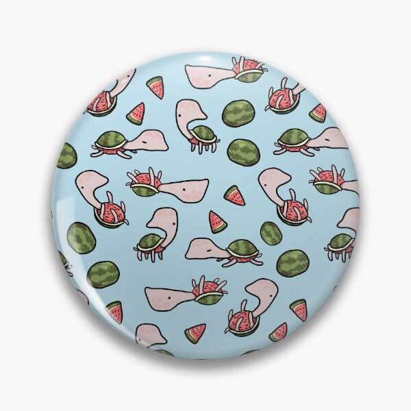 Item preview, Adorable Tiny Watermelon Turtle designed and sold by SydneyMaeBee.