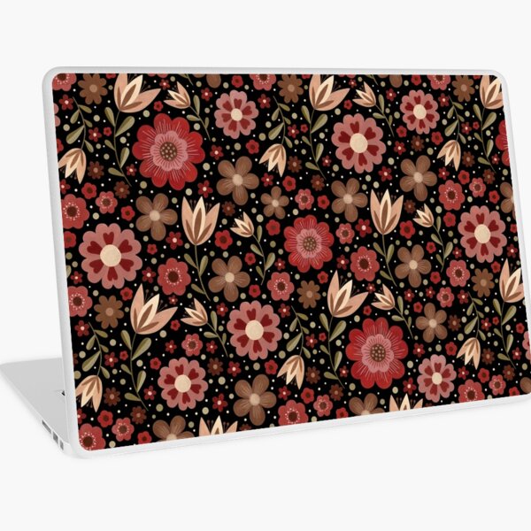 Summer floral pattern Laptop Skin