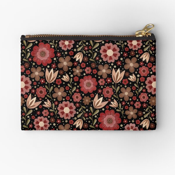Summer floral pattern Zipper Pouch