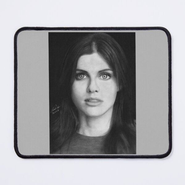 Item preview, Impressive Mesmerizing Blue Eyes Alexandra Daddario True Detective Like Tense Everyday Character Fin designed and sold by AllenJarmon.