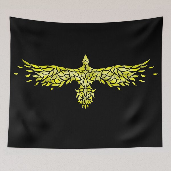 Item preview, golden bird mosaic designed and sold by octo-PS.