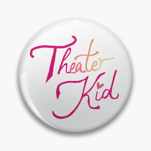 Item preview, Theater Kid Cursive lettering swirl pink heart designed and sold by flegnerkaylee.