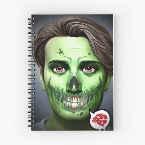 Item preview, Green Zombie Hannibal with Brain designed and sold by orionlodubyal.