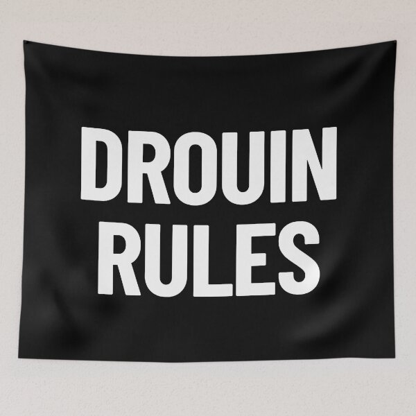 Item preview, Drouin Rules Victoria Australia Capital City designed and sold by Legit Hooligan.