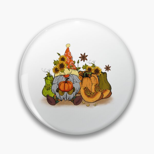 Item preview, Thanksgiving Gnomie Pumpkin designed and sold by my-pro-designer.