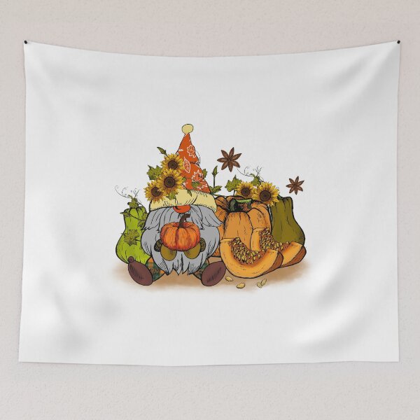 Item preview, Thanksgiving Gnomie Pumpkin designed and sold by my-pro-designer.
