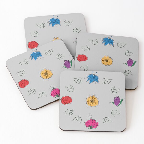 Item preview, Colorful flowers designed and sold by lascatolina.