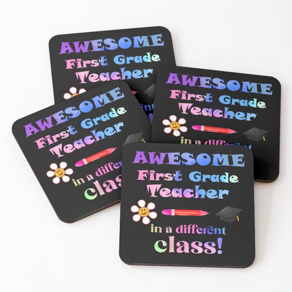 Item preview, AWESOME First Grade Teacher in a different class! designed and sold by captainpeter.