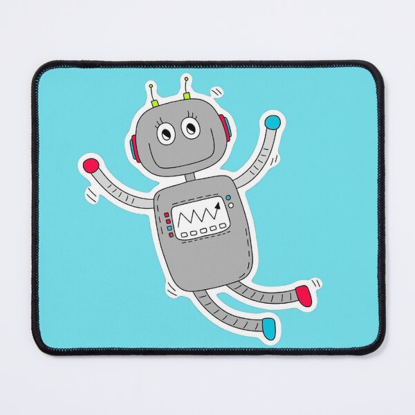 Item preview, Cute Female Robot Robot Girl designed and sold by SamirElh77.
