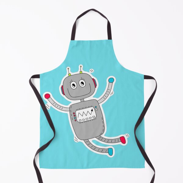 Item preview, Cute Female Robot Robot Girl designed and sold by SamirElh77.