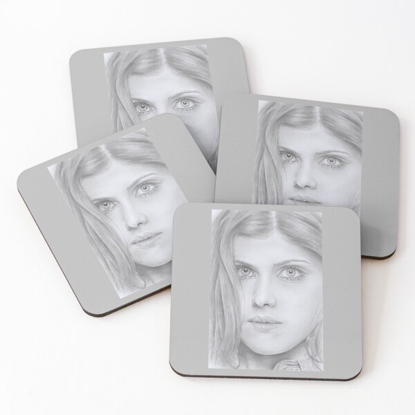 Item preview, Impressive Mesmerizing Blue Eyes Portrait Of Alexandra Daddario Funny Graphic Gifts designed and sold by AllenJarmon.