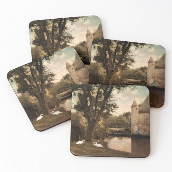 Item preview, Swans and the Castle designed and sold by dawne polis.